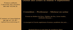 Raphael Boyes - Cours ciné-Theâtre