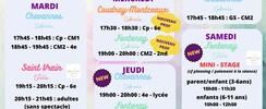 La Maheno Compagnie - Nos ateliers 2026/2027
