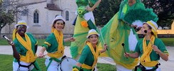 Carnaval Tropical Cie WimPercussion - ECHASSES ET TAMBOURS
