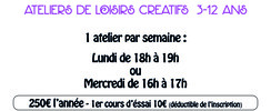 Les P'tits Les Arts - Ateliers de Loisirs Créatifs