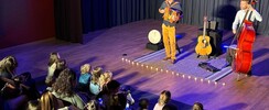 Cie des contes en-chnatés - La Bulle Enchantée, concert pour petits voyageurs