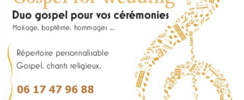 Gospel for weddings - Chants Gospel pour vos cérémonies