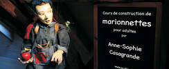 Anne-Sophie Casagrande - Cours de construction de Marionnettes