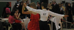 Recherche d'un partenaire en danse sportive