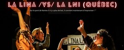 Match d'impro professionnel - La LINA x La LNI (Québec)