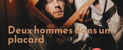 Deux hommes dans un placard