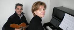Agnès et Rinaldo S - cours de chant, piano et guitare