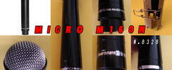 differents micros + pied