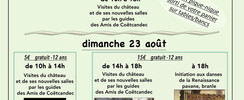 Découverte Art Héraldique, initiation danse, cuisine 16e s.