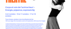Stages de Théâtre par la Cie de l'Oiseau Jaune