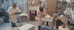 Cours de sculpture - sur Pierre