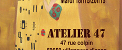 ATELIER 47 - Atelier Peinture/Dessin 