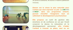 LINKING DANCE - ATELIERS ZEBRES : GESTION EMOTIONS / EXPRESSION CORPORELLE