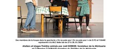 Théâtre de la Mûrisserie - Atelier Théâtre avec Catherine COURAUD & Joël DERRIER
