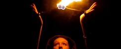 Cie Les Frères du Mystère  - Spectacle de feu   