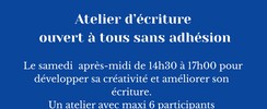 Le goût des  mots  - Atelier d'écriture