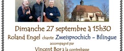 Récital de chansons bilingue alsacien - français