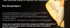 Théâtre du Copion - Formation fabrication et initiation au jeu masqué