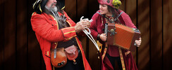 Cie Pirates des Caravanes - Spectacle de pirates Croqué Coulé: jonglerie magie musique