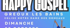 concert de la chorale Happy Gospel