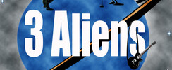 3 Aliens - trio pop rock