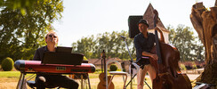 Jazz'azimut - duo - piano - contrebasse - guitare - chant