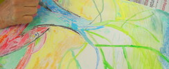 Ateliers Arts plastiques & Ecriture - Atelier l'Arbre bleu 