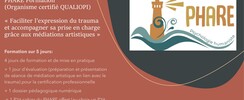 PHARE Formation - Armelle Vautrot - Expression du trauma et médiations artistiques