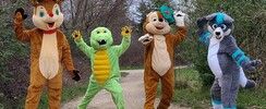 Cie Dreamlighters - Les mascottes qui font des câlins