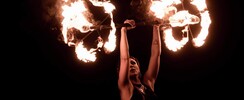 Julie Boisnard - Artiste équestre, aérien et feu.