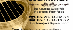 Duo Cleanjack - Reprises Pop-Rock Electroacoustiques