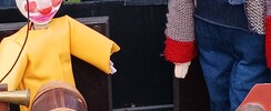Ateliers-Nomades - spectacle de théâtre de marionnettes sur petite charrette