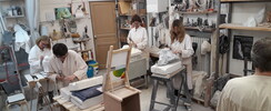 Atelier de sculpture Paola Palmero - Cours de sculpture sur Pierre