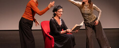 Le grand atelier - cie Gisèle Gréau - Lecture dansée