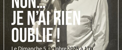 Tonin Poligner - Spectacle NON...Je n’ai rien oublié...