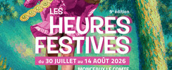Les Heures Festives, le festival de théâtre en Bourgogne !