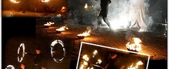Cie BALLROM - Spectacle de Feu avec Effets Speciaux et Petits artifices
