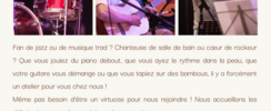 Eveil à la Musique au Pays - Les ateliers reprennent chez Eveil à la Musique !