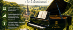 PENTECÔTE 2026 — STAGE DE PIANO INTENSIF  Barret, Charente