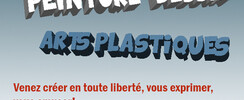 Atelier Mandarine Bleue - Ateliers Arts plastiques, dessin, peinture