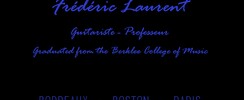 Laurent frederic - Cours de musique