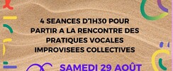 journée d'ateliers de découverte du chant impro