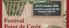 Festival du Point de Croix et de Broderie.