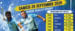Finales Tournoi Pelote Basque Mur à Gauche