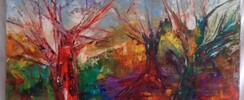 CHRISTBERG - PEINTURES A L'HUILE 
