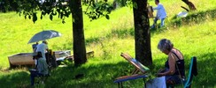 STAGE  - DESSIN / PEINTURE  en extérieur