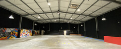 Patinoire roller de 1000m2 (Piste 800m2 & bar-snack 200m2)