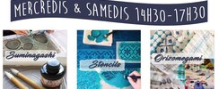 Ateliers Créatifs - Cours techniques d’impression: marbling linoprint ...