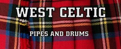 WEST CELTIC PIPES AND DRUMS - CORNEMUSES ET PERCUSSIONS ECOSSAISES