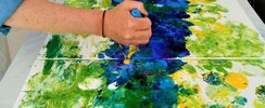 Elizabeth Laudouar - Stages & cours de peinture intuitive toute l'année !